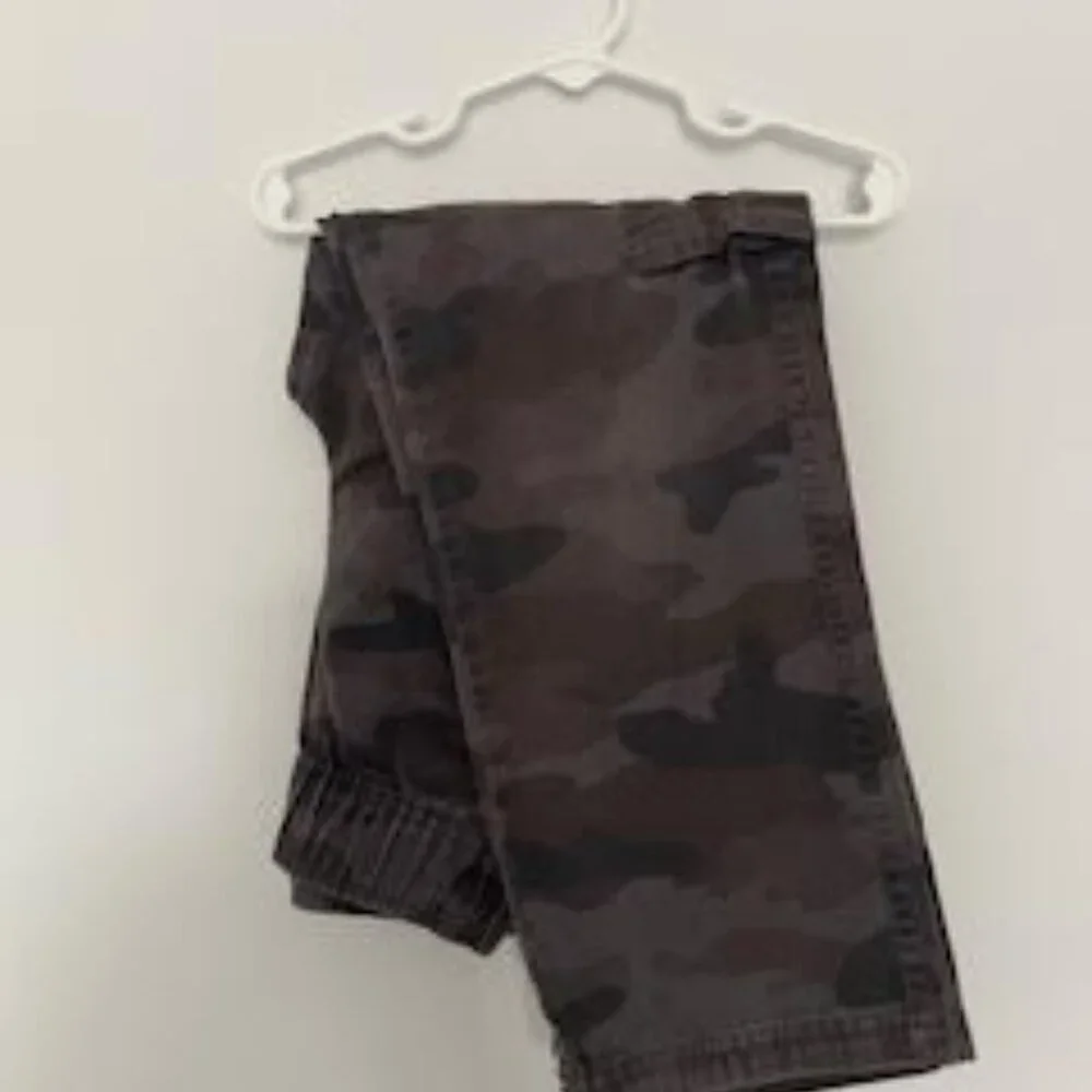 The Children's Place Boys' Pull-on Cargo Pants – Night Camo, Size 6